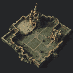 A image representing dnd castle map.
