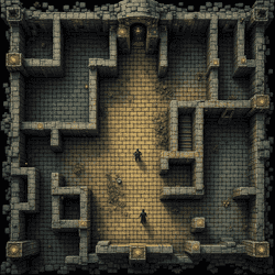 A image representing dnd dungeon map.