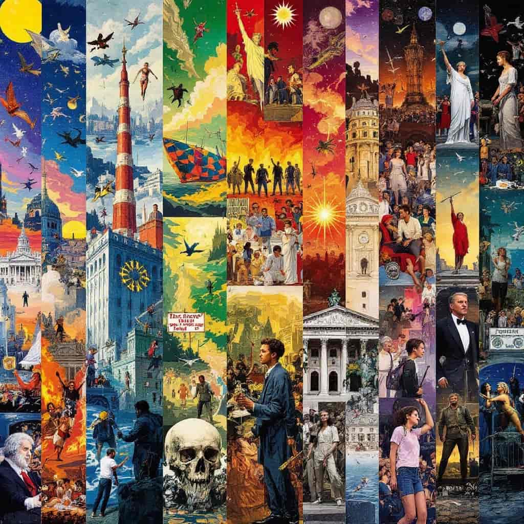 A image representing history timeline.