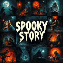 A image representing spooky story.