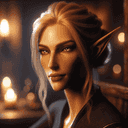 A portrait of a altmer.