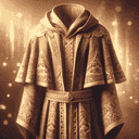 A portrait of a cloak.