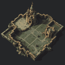 A image representing dnd castle map.