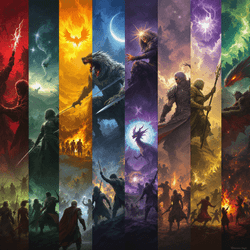 A image representing dragon age character.