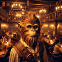 A hadozee in a tavern.