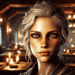 A portrait of a hexblood.