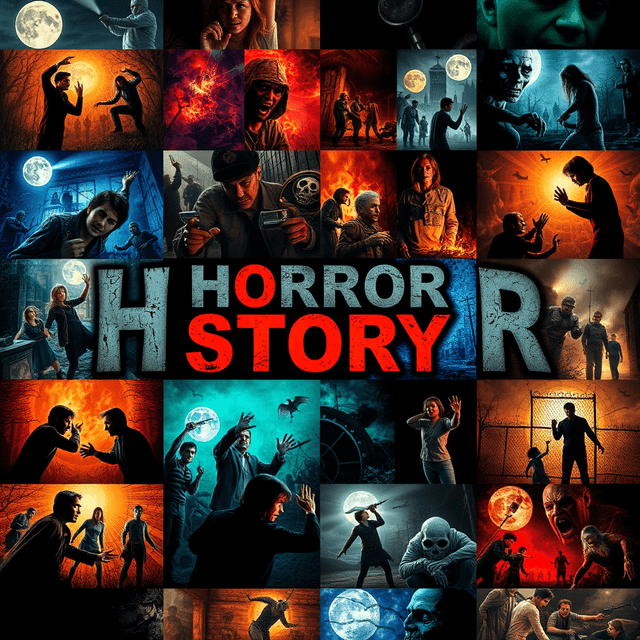 A image representing horror story.