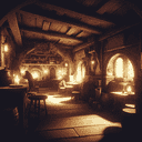 A portrait of a inn.