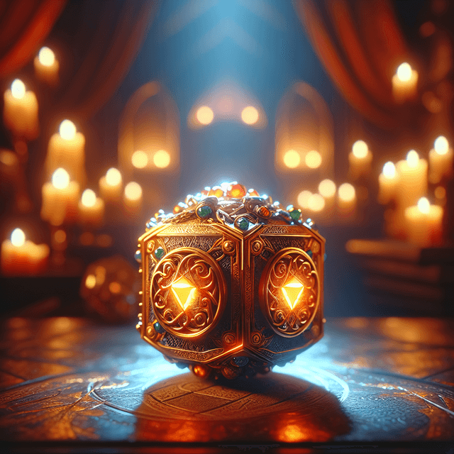 A portrait of a magic item.