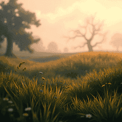 A portrait of a meadow.