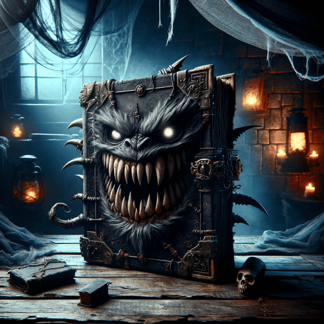 A portrait of a mimic.