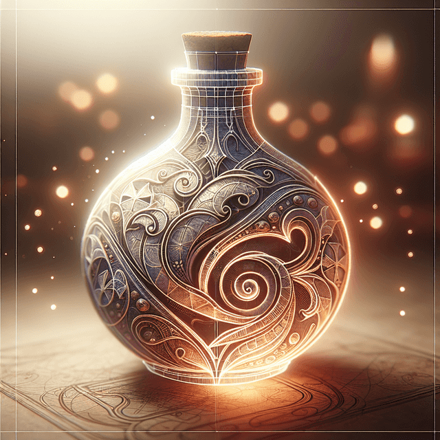 A portrait of a potion.