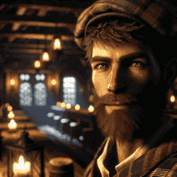 A portrait of a scottish.