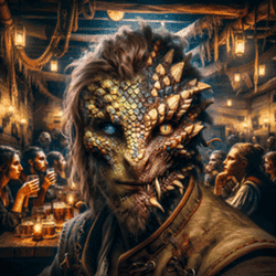 A shifter in a tavern.