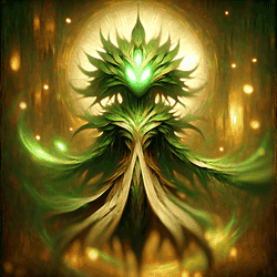A portrait of a spriggan.