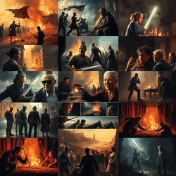 A image representing story line.