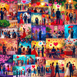A image representing valentines day one shot.