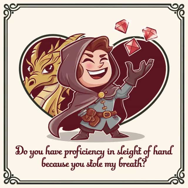 A image representing valentines day pun.