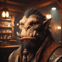 A portrait of a zandalari troll.