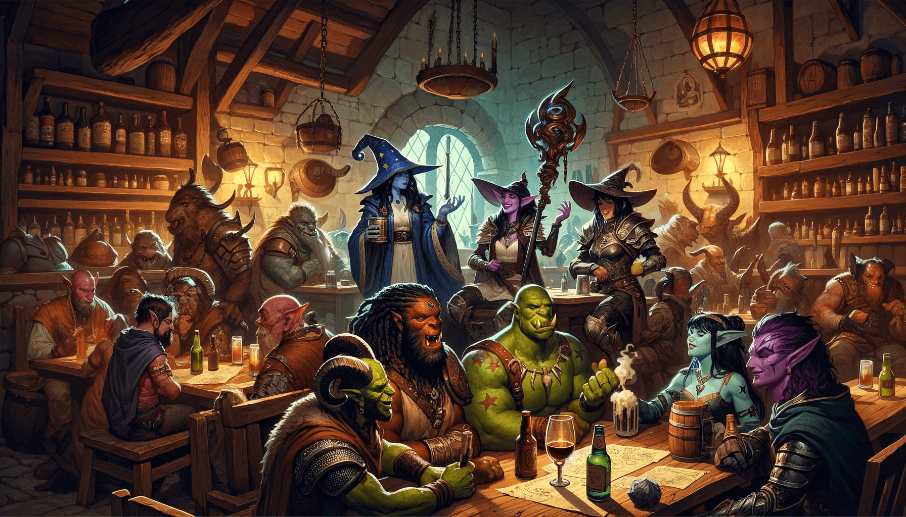 Tavern Crowd